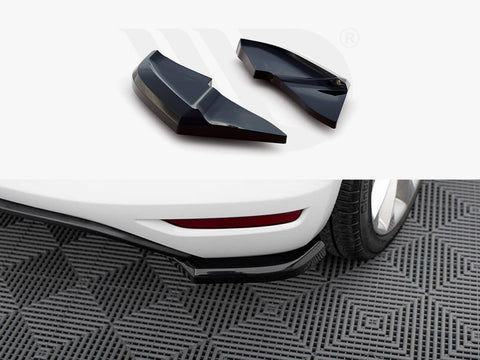 Volkswagen Scirocco Mk3 Facelift Rear Side Splitters V.1 - Maxton Design