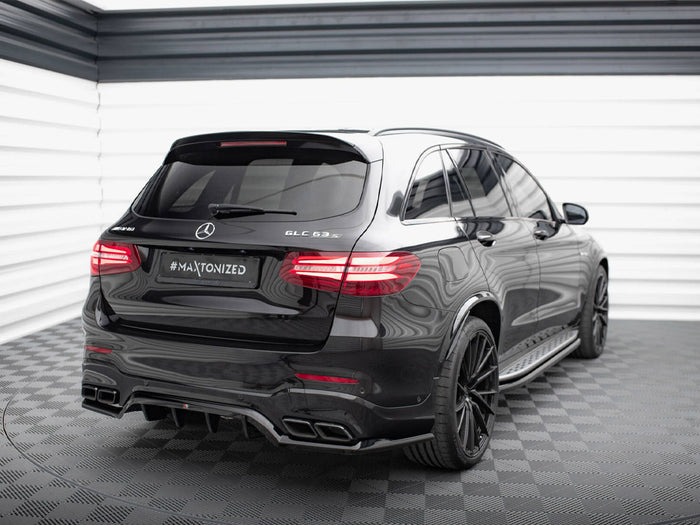 Mercedes-AMG GLC 63 SUV X253 Rear Splitter (Vertical Bars) V.1 - Maxton Design