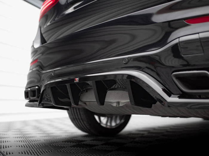 Mercedes-AMG GLC 63 SUV X253 Rear Splitter (Vertical Bars) V.1 - Maxton Design