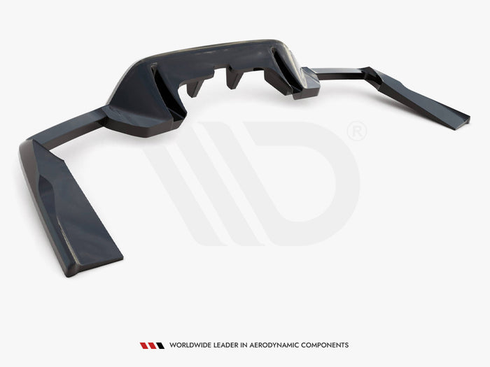 Mercedes-AMG GLC 63 SUV X253 Rear Splitter (Vertical Bars) V.1 - Maxton Design
