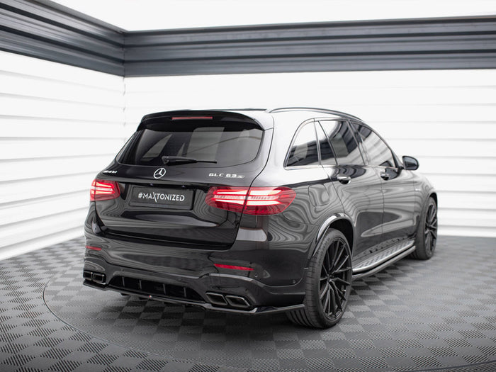 Mercedes-AMG GLC 63 SUV X253 Rear Splitter (Vertical Bars) V.2 - Maxton Design