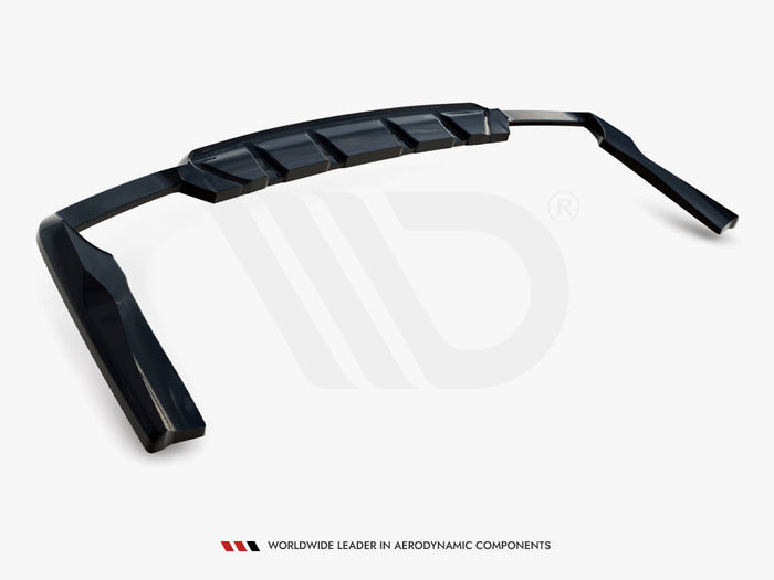 Mercedes-AMG GLC 63 SUV X253 Rear Splitter (Vertical Bars) V.2 - Maxton Design