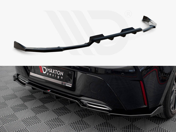Toyota Corolla Hatchback Mk12 Rear Splitter (Vertical Bars) - Maxton Design