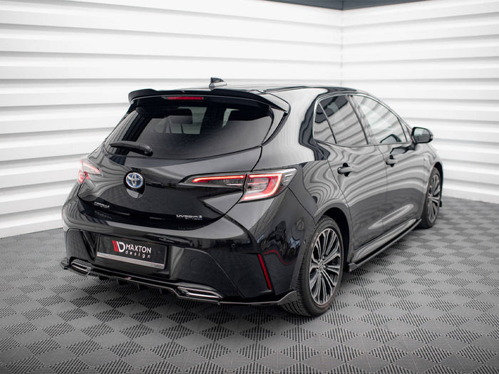 Toyota Corolla Hatchback Mk12 Rear Splitter (Vertical Bars) - Maxton Design