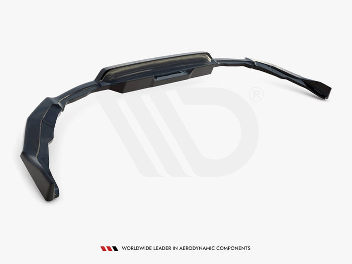 Toyota Corolla Hatchback Mk12 Rear Splitter (Vertical Bars) - Maxton Design