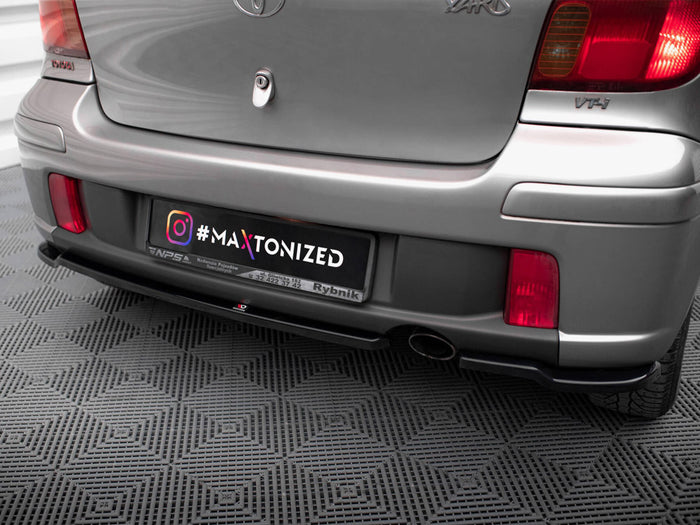 Toyota Yaris T-Sport Mk1 Facelift Rear Side Splitters - Maxton Design