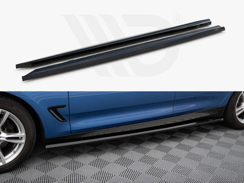 BMW 3 GT M-Pack F34 Side Skirts Diffusers - Maxton Design