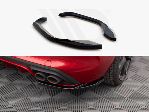 Rear Side Splitters V.1 Cupra Leon Hatchback Mk1 - Maxton Design