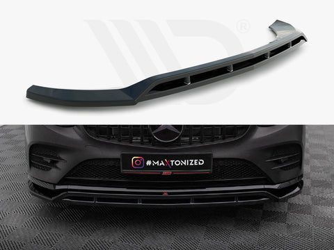 Front Splitter Mercedes-Benz GLC Coupe AMG-Line / 43 AMG C253 - Maxton Design