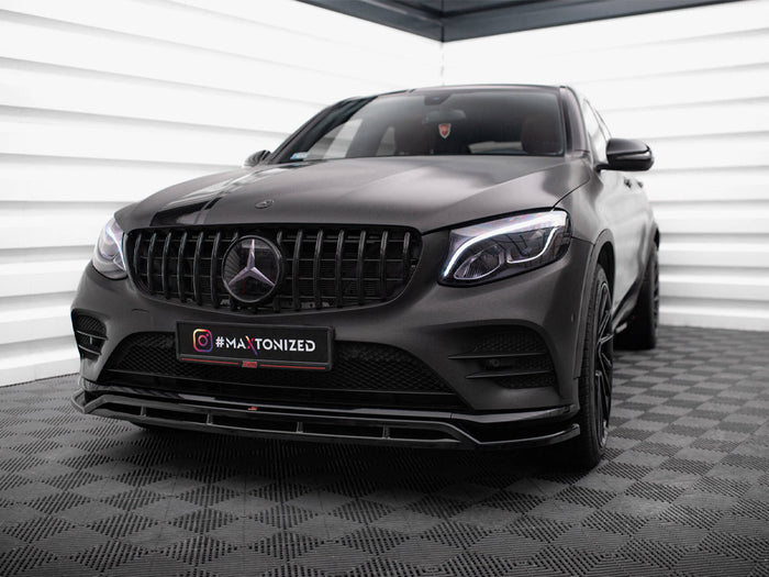 Front Splitter Mercedes-Benz GLC Coupe AMG-Line / 43 AMG C253 - Maxton Design
