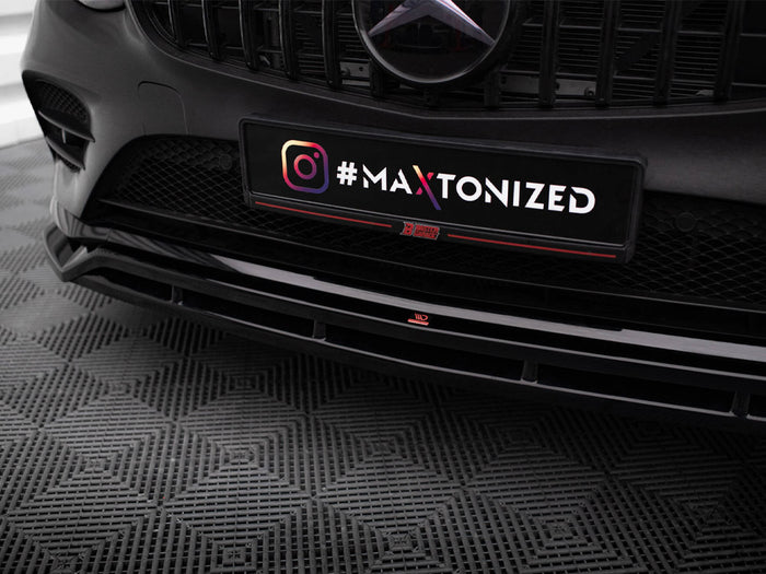 Front Splitter Mercedes-Benz GLC Coupe AMG-Line / 43 AMG C253 - Maxton Design