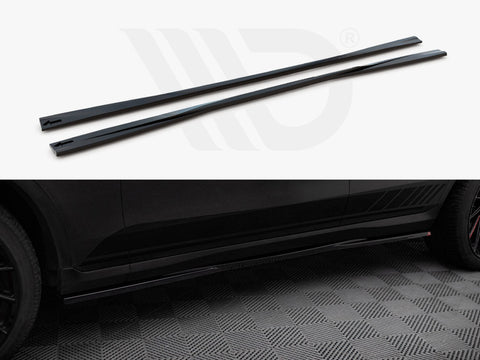 Side Skirts Diffusers V.2 Mercedes-Benz GLC Coupe AMG-Line C253 - Maxton Design