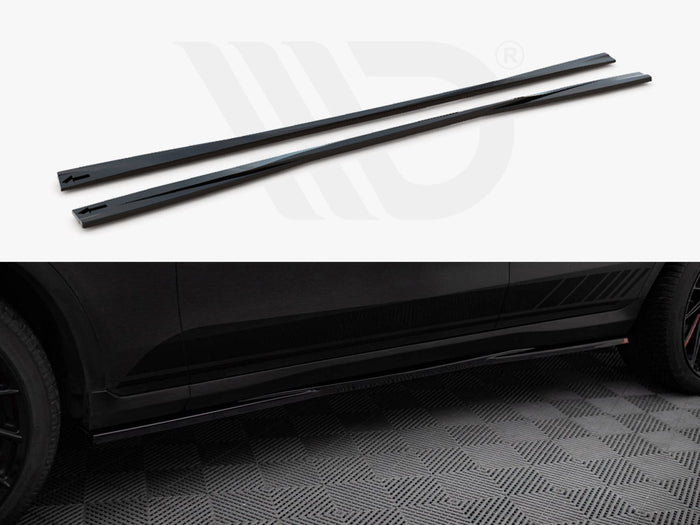 Side Skirts Diffusers V.2 Mercedes-Benz GLC Coupe AMG-Line C253 - Maxton Design