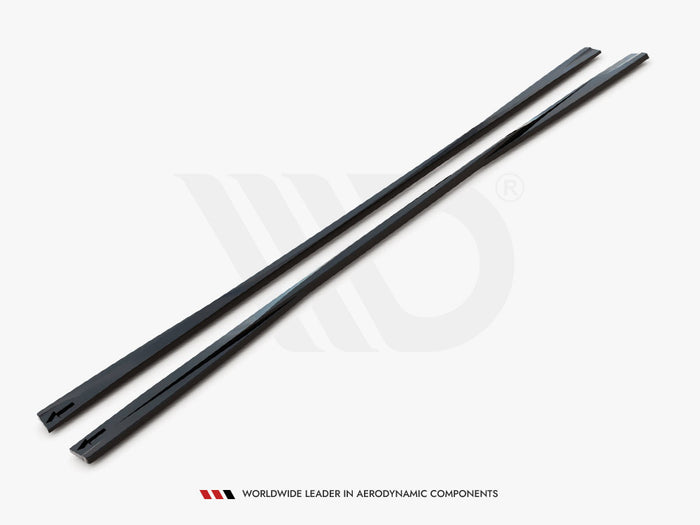 Side Skirts Diffusers V.2 Mercedes-Benz GLC Coupe AMG-Line C253 - Maxton Design