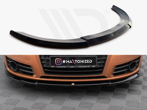 Audi A7 C7 Front Splitter V.1 - Maxton Design