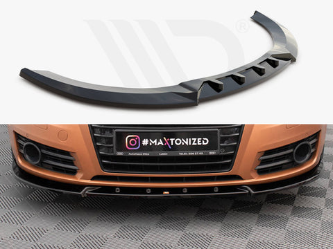 Audi A7 C7 Front Splitter V.2 - Maxton Design