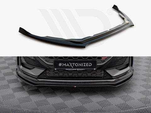 Ford Fiesta ST / ST-Line Mk8 Facelift Front Splitter V.1 - Maxton Design