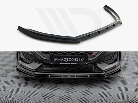 Ford Fiesta ST / ST-Line Mk8 Facelift Front Splitter V.2 - Maxton Design