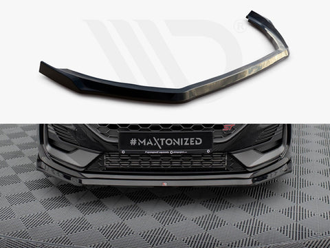 Ford Fiesta ST / ST-Line Mk8 Facelift Front Splitter V.3 - Maxton Design