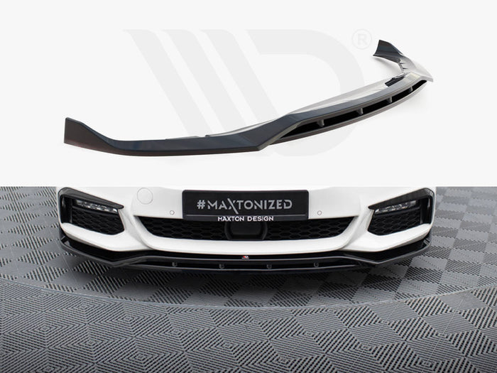BMW 5 M-Pack G30 / G31 Front Splitter V.3 - Maxton Design