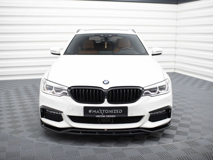 BMW 5 M-Pack G30 / G31 Front Splitter V.3 - Maxton Design