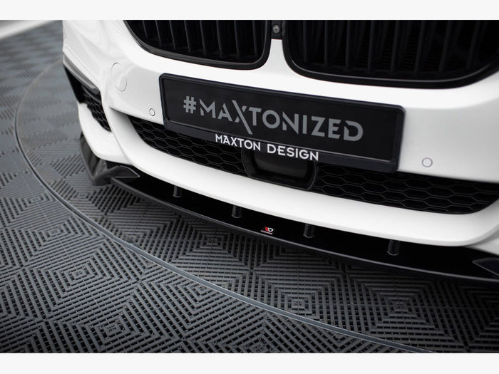 BMW 5 M-Pack G30 / G31 Front Splitter V.4 - Maxton Design