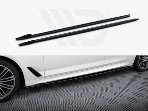 BMW 5 M-Pack G30 / G31 Side Skirts Diffusers V.2 - Maxton Design