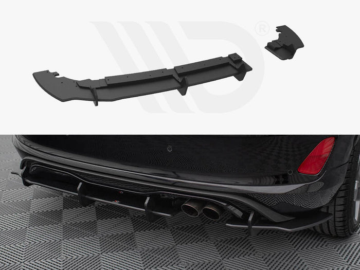 Maxton Design - STREET PRO DURABILITY REAR DIFFUSER FORD FIESTA MK8/8.5 ST (2018-)