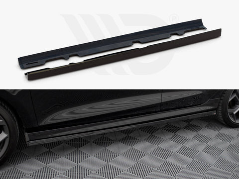 Maxton Design - SIDE SKIRTS DIFFUSERS V.2 FORD FIESTA MK8/8.5 ST / ST LINE (2017-2024)
