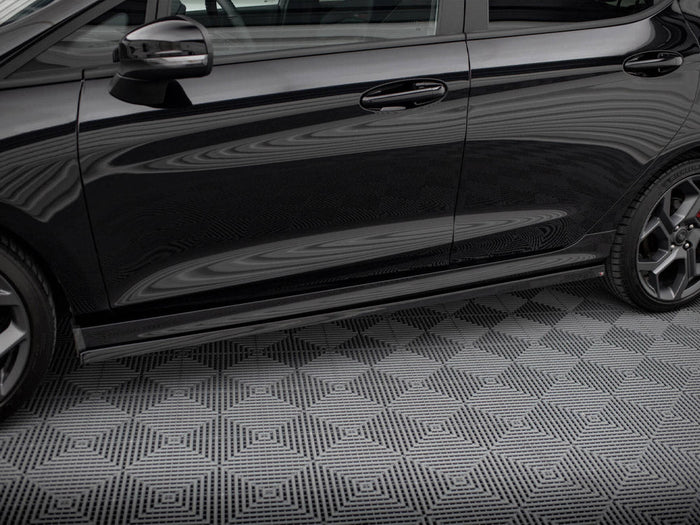 Maxton Design - SIDE SKIRTS DIFFUSERS V.2 FORD FIESTA MK8/8.5 ST / ST LINE (2017-2024)