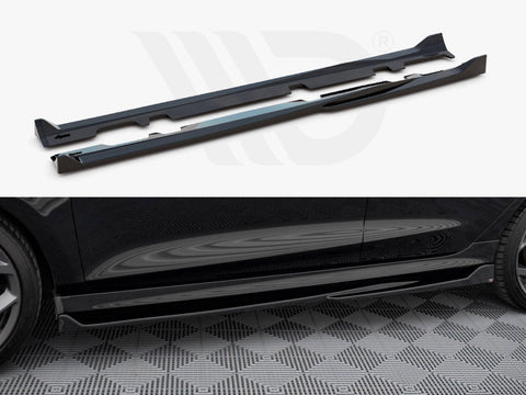 Maxton Design - Side Skirts Diffusers V.4 Ford Fiesta Mk8 ST / ST-Line