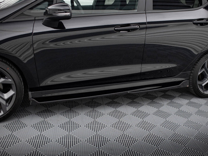 Maxton Design - Side Skirts Diffusers V.4 Ford Fiesta Mk8 ST / ST-Line