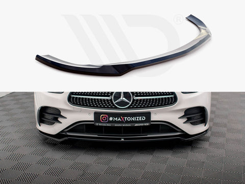 Front Splitter V.1 Mercedes-Benz E W213 Coupe (C238) / Cabriolet (A238) AMG-Line / 53 AMG - Maxton Design