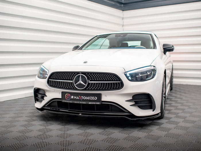 Front Splitter V.1 Mercedes-Benz E W213 Coupe (C238) / Cabriolet (A238) AMG-Line / 53 AMG - Maxton Design