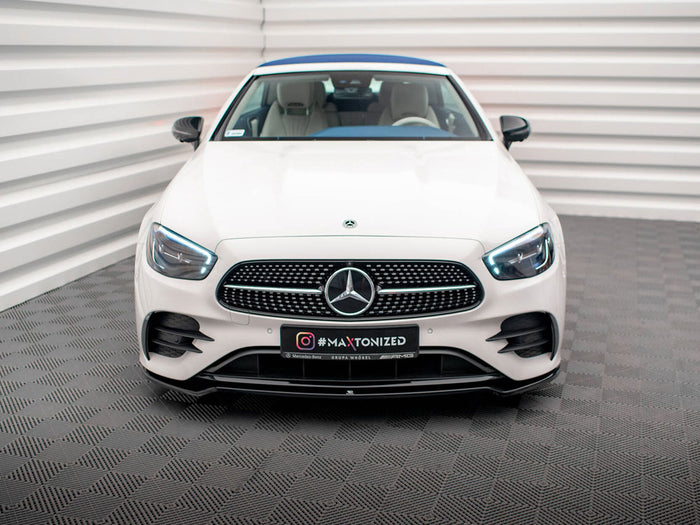 Front Splitter V.1 Mercedes-Benz E W213 Coupe (C238) / Cabriolet (A238) AMG-Line / 53 AMG - Maxton Design
