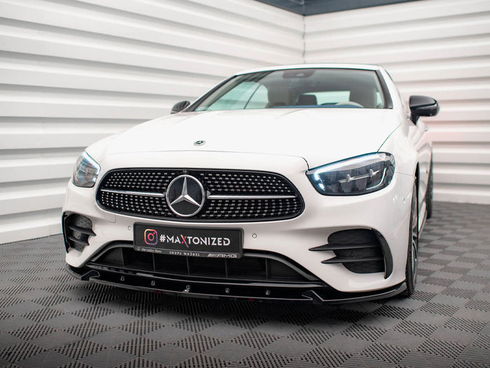 Front Splitter V.2 Mercedes-Benz E W213 Coupe (C238) / Cabriolet (A238) AMG-Line / 53 AMG - Maxton Design