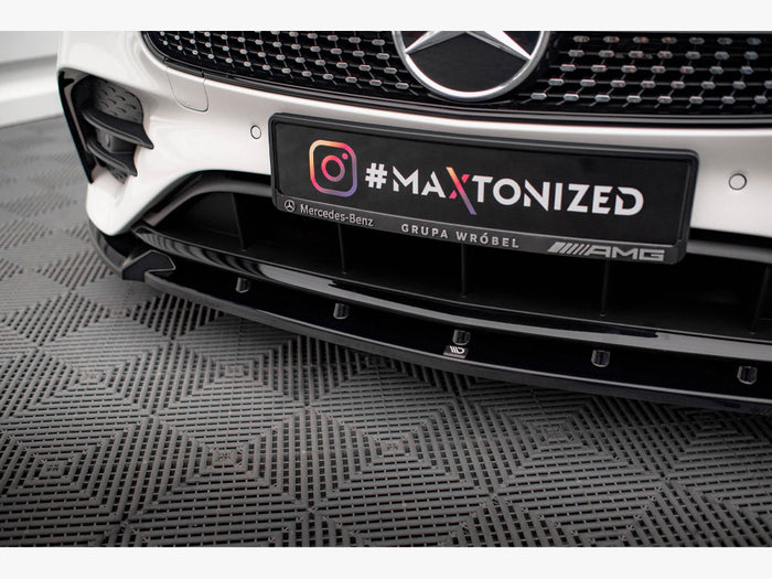 Front Splitter V.2 Mercedes-Benz E W213 Coupe (C238) / Cabriolet (A238) AMG-Line / 53 AMG - Maxton Design