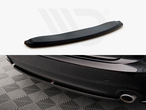 Audi A6 Avant C7 Central Rear Splitter - Maxton Design