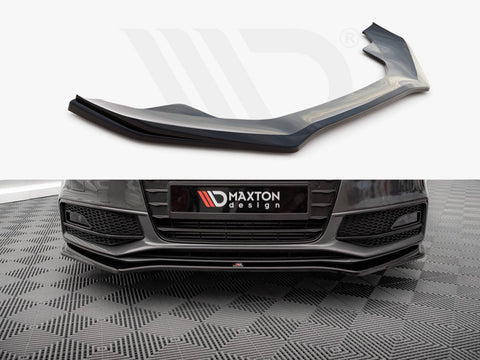 Audi A4 S-Line / S4 B8 Facelift Front Splitter V.4 - Maxton Design