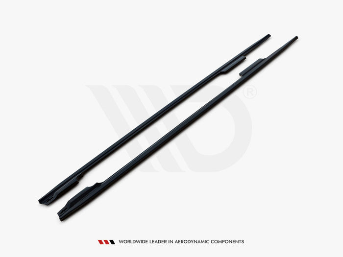 Audi A4 / A4 S-Line / S4 B8 Side Skirts Diffusers V.2 - Maxton Design