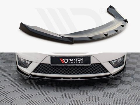 Front Splitter V.2 Seat Ibiza FR SC Mk4 Facelift - Maxton Design