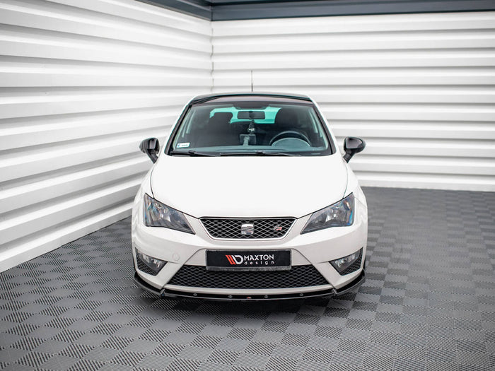Front Splitter V.2 Seat Ibiza FR SC Mk4 Facelift - Maxton Design