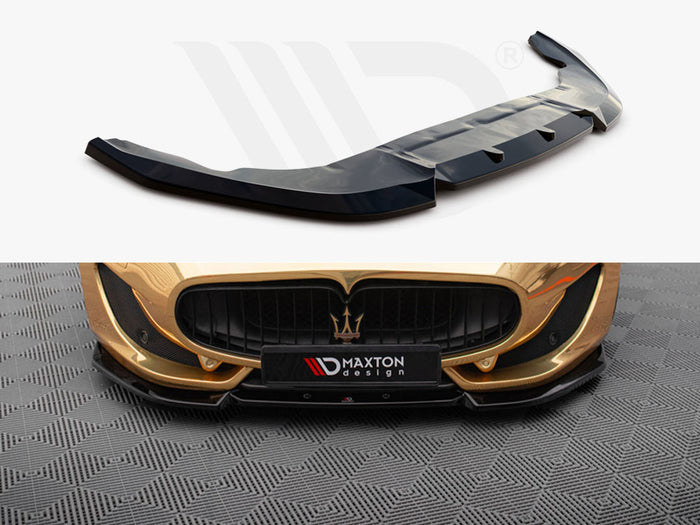 Maserati Granturismo Mk1 Facelift Front Splitter V.2 - Maxton Design