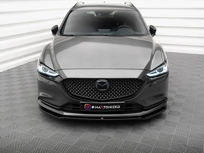 Mazda 6 Mk3 Facelift Front Splitter V.1 - Maxton Design