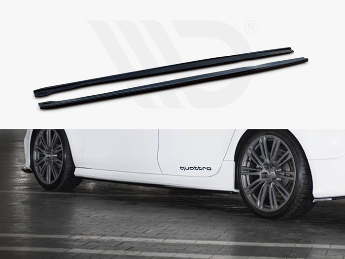 Maxton Design - Rear Side Splitters V.2 Audi RS7 C7