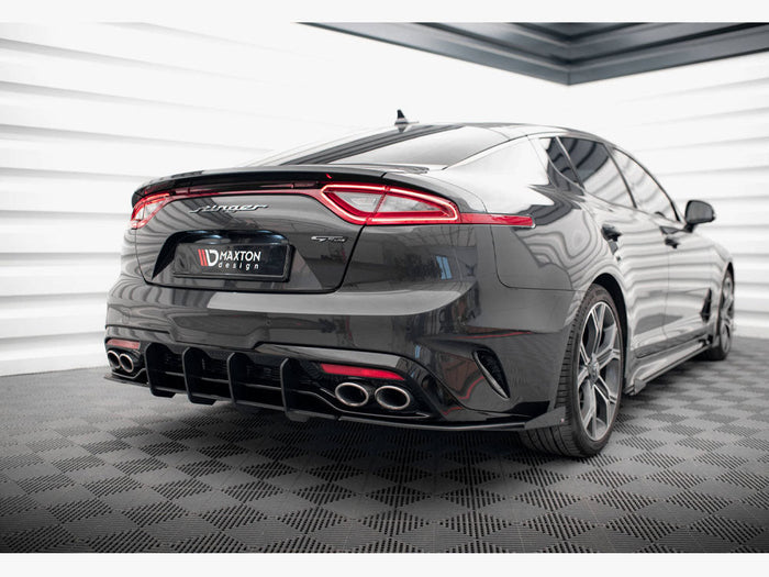 Maxton Design - STREET PRO REAR DIFFUSER V.1 KIA STINGER GT-LINE MK1