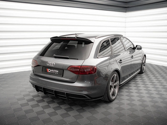 Maxton Design - Street PRO Rear Diffuser Audi A4 S-Line B8 Facelift