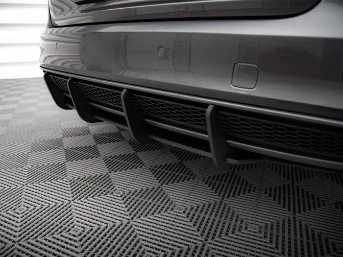 Maxton Design - Street PRO Rear Diffuser Audi A4 S-Line B8 Facelift