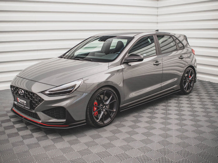 Maxton Design - Street PRO Side Skirts Diffusers V.2 Hyundai I30 N Mk3 / Mk3 FL