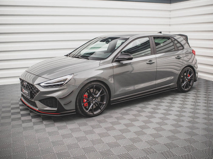 Maxton Design - Street PRO Side Skirts Diffusers V.2 Hyundai I30 N Mk3 / Mk3 FL